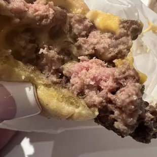 Uncooked ShackBurger