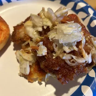 Korean Style Fried Chicken Sandwich