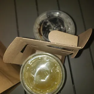 Root beer &amp; yuzu lemonade