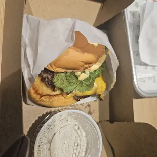 Shack burger kinda small for 6.99