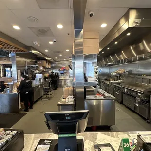 sushi and sashimi, interior