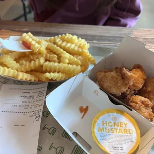 Fries and Chicken hites