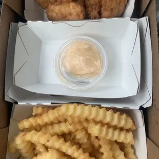 Nuggets and Fries