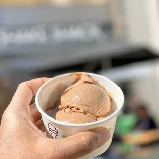 chocolate custard