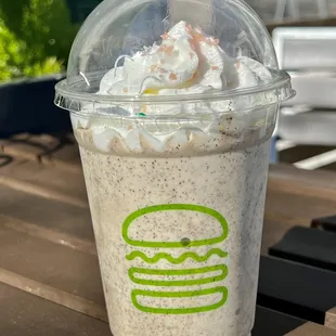 Wake &amp; Shake: Red bay coffee with vanilla custard, maple syrup, orange zest ($6.19) YUM!
