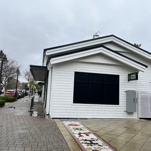 outside