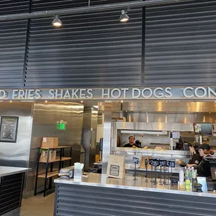 Front counter