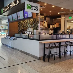 the inside of a shake shack