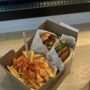 Spicy Cheese Fries