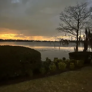 Sunset from the patio