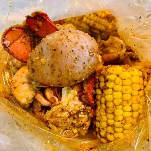 Lobster, crab, &amp; shrimp