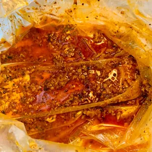 The juicy sauce-hot!