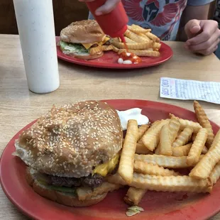 Cheeseburger Special (6 oz) $5.35