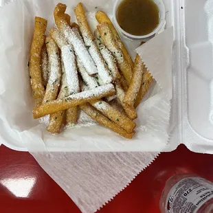 Funnel cake fries