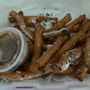 Funnel cake fries