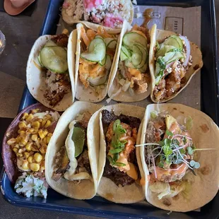 General Tso Cauliflower Taco