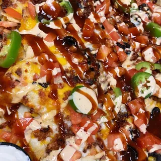 Grilled Chicken Nachos