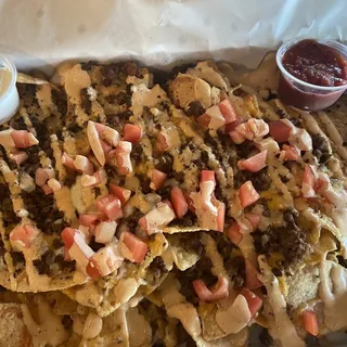 Seasoned Angus Beef Nachos