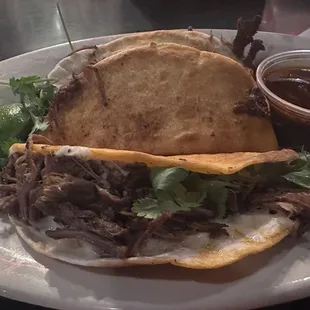 Birria tacos