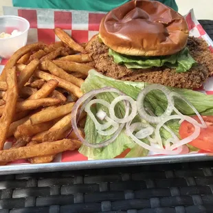 Pork Tenderloin Sandwich