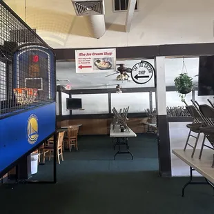 Direction of the ice cream shop