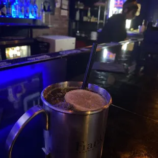 Nirvana made this mule tasting yummy drink!