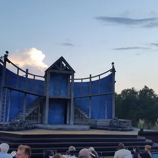 The Tempest set