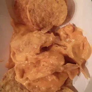 What's left of my cheese nachos