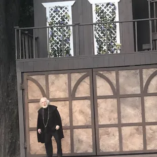 Shakespeare in Love (July 2021) this gentleman was in the first Shakespeare in the park play 61 years ago