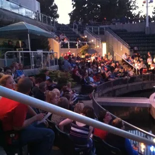 Something of a crowd tonight!