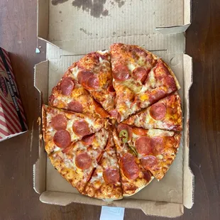 pizza, food