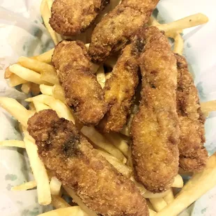 Fried oysters