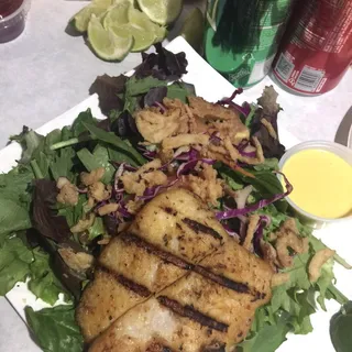 Grilled Cajun Fish with Mango Salsa