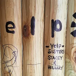 Created the Yelp sign!!!