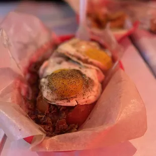 Steak &amp; Eggs Philly melt