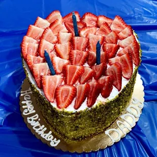 My best  Vanilla cake Filled with mixed fresh fruits.