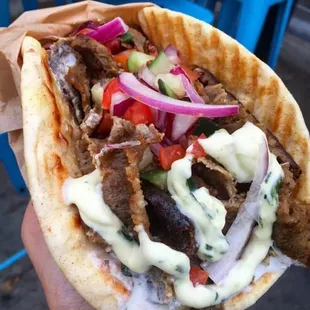 Greek Gyro wrap