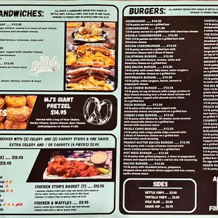 Menu back 11/20/22