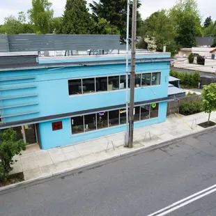 Can't miss their building