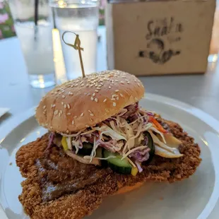 Pork katsu sando