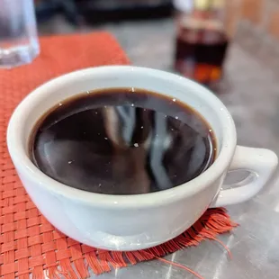 Americano. Pretty good..