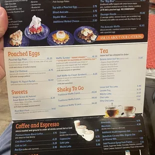 Menu as of 9/21/2024