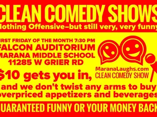 Marana Laughs Clean Comedy Shows