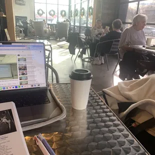 Salted caramel latte