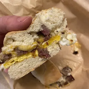 Brisket biscuit