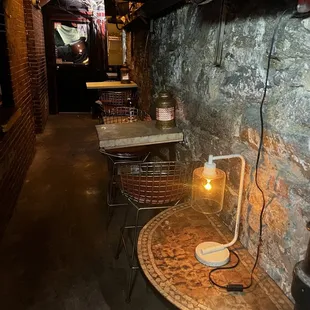 Outdoor seating
