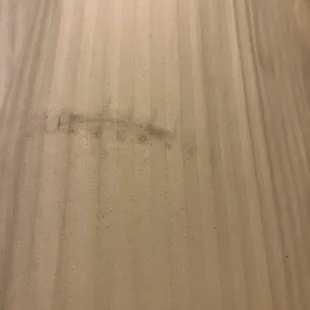 More stains on sheets