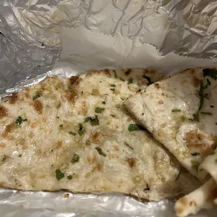 Garlic Naan Bread
