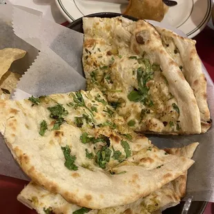 Garlic Naan Bread