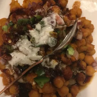 Aloo Tikki Chaat